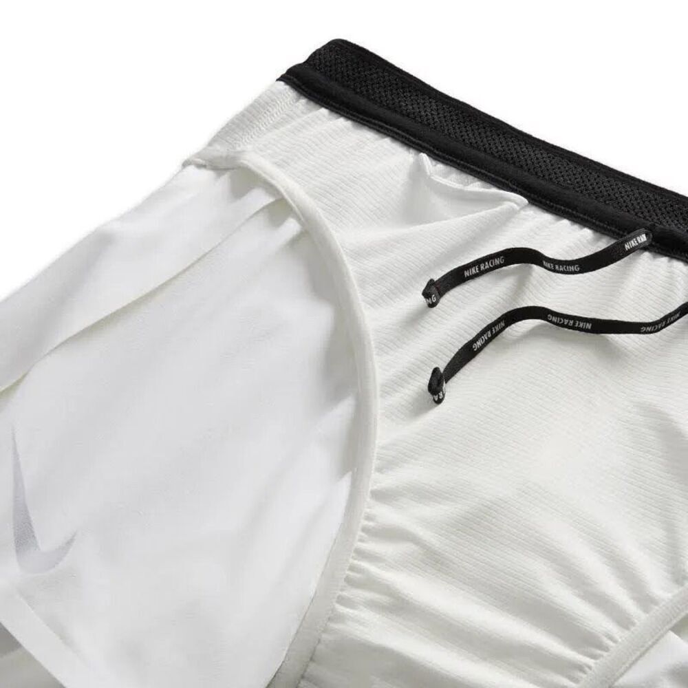 Nike AeroSwift Dri-FIT ADV 4" Brief-Lined Running Shorts White Large - Picture 6 of 9